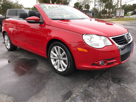 2010 Volkswagen Eos for sale at RIVERSIDE MOTORCARS INC - Main Lot in New Smyrna Beach FL