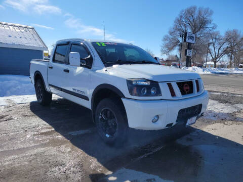 2012 Nissan Titan for sale at Arrowhead Auto in Riverton WY