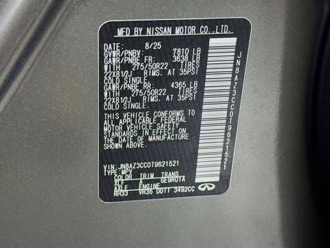 2026 Infiniti QX80 Autograph