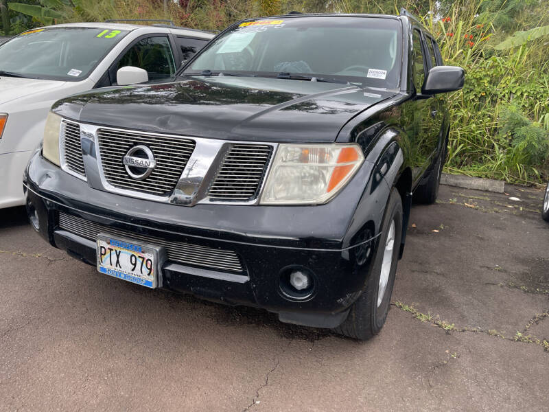 2006 Nissan Pathfinder for sale at PACIFIC ISLAND AUTO SALES in Wahiawa HI