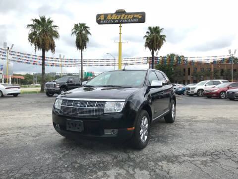 2008 Lincoln MKX for sale at A MOTORS SALES AND FINANCE in San Antonio TX