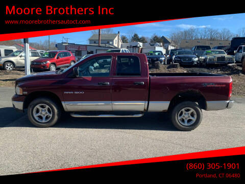 2003 Dodge Ram 1500 for sale at Moore Brothers Inc in Portland CT