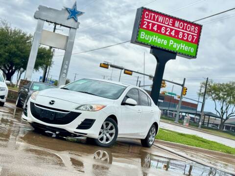 2010 Mazda MAZDA3 for sale at CityWide Motors in Garland TX