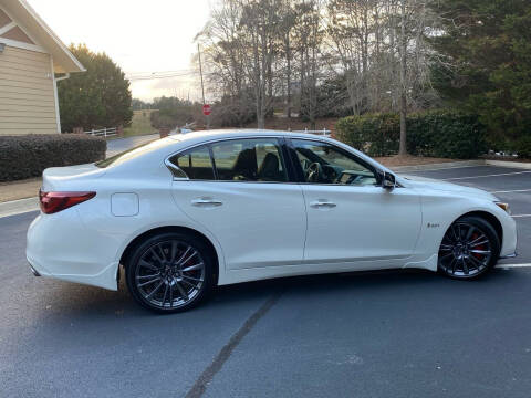 2020 Infiniti Q50 for sale at Paramount Autosport in Kennesaw GA