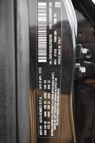 2018 Alfa Romeo Giulia