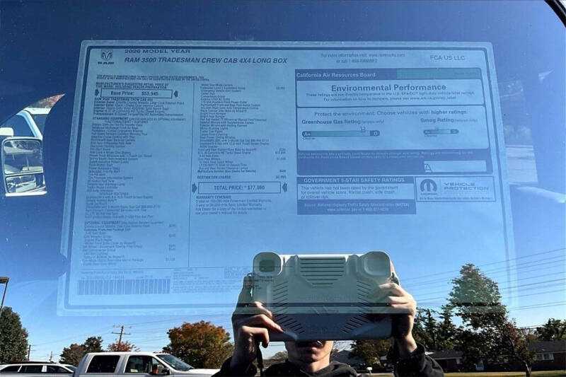 2026 RAM 3500 Tradesman