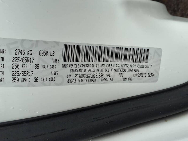 2016 Dodge Grand Caravan SE Plus