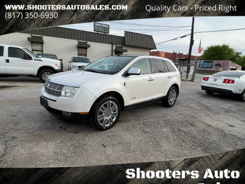 2009 Lincoln MKX for sale at Shooters Auto Sales in Fort Worth TX