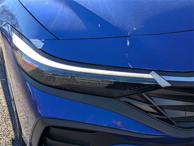 2026 Hyundai Elantra Hybrid Blue