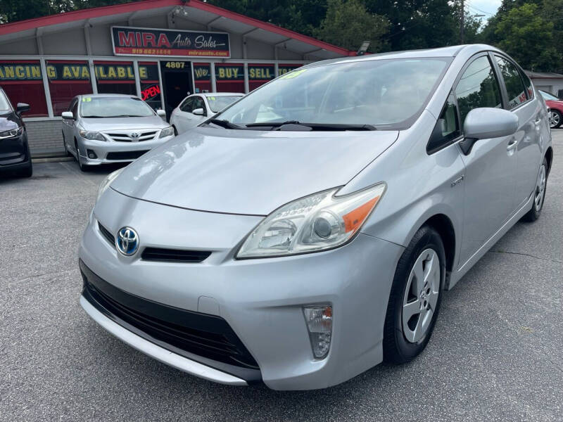 2013 Toyota Prius for sale at Mira Auto Sales in Raleigh NC