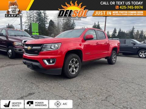 2016 Chevrolet Colorado for sale at Del Sol Auto Sales in Everett WA