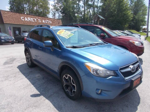 2014 Subaru XV Crosstrek for sale at Careys Auto Sales in Rutland VT