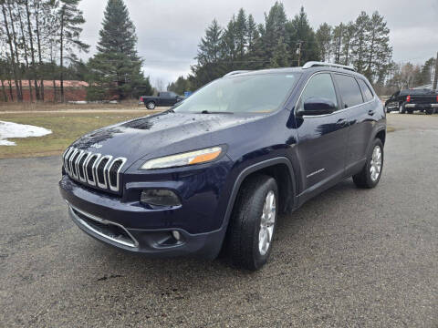 2016 Jeep Cherokee for sale at Silver Lake Auto Sales in Interlochen MI