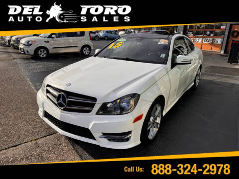 2015 Mercedes-Benz C-Class for sale at DEL TORO AUTO SALES in Auburn WA