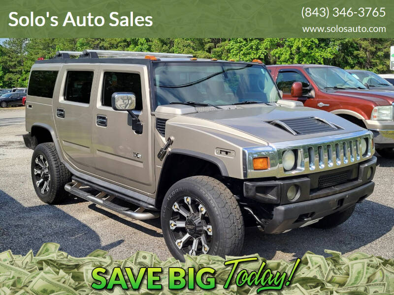 2003 HUMMER H2 for sale at Solo's Auto Sales in Timmonsville SC