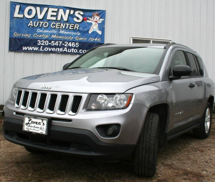 2015 Jeep Compass for sale at LOVEN'S AUTO CENTER in Swanville MN