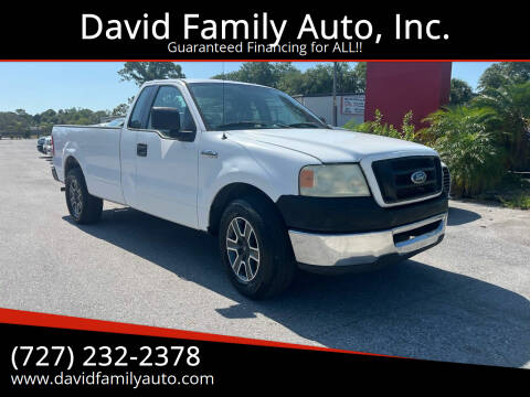 2005 Ford F-150 for sale at David Family Auto, Inc. in New Port Richey FL