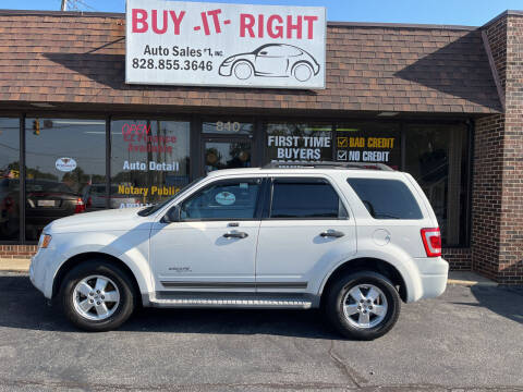 2010 Ford Escape for sale at Buy It Right Auto Sales #1,INC in Hickory NC