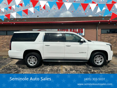 2016 GMC Yukon XL for sale at Seminole Auto Sales in Seminole OK