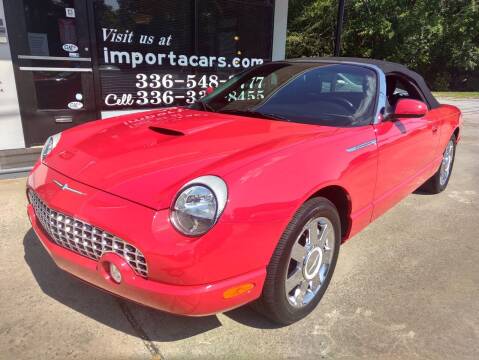 2005 Ford Thunderbird for sale at importacar in Madison NC