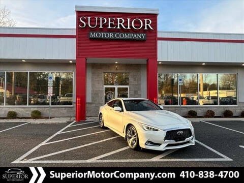 2019 Infiniti Q60 for sale at Superiorcreditcenter.com in Belcamp MD