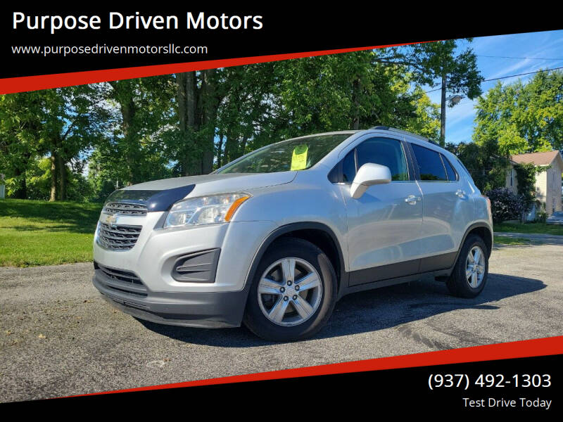 2016 Chevrolet Trax for sale at Purpose Driven Motors in Sidney OH
