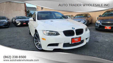 2012 BMW M3 for sale at Auto Trader Wholesale Inc in Saddle Brook NJ