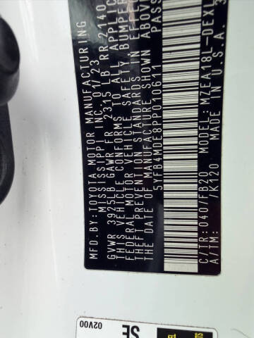 2023 Toyota Corolla LE