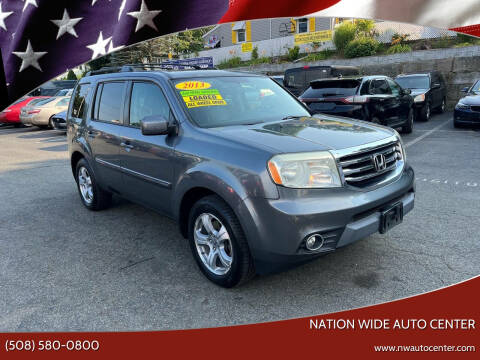 2013 Honda Pilot for sale at Nation Wide Auto Center in Brockton MA