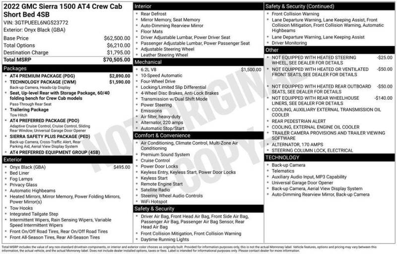 2022 GMC Sierra 1500