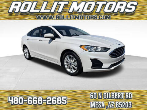 2019 Ford Fusion for sale at Rollit Motors in Mesa AZ