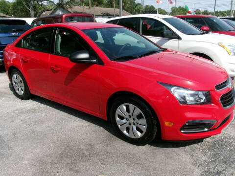 2015 Chevrolet Cruze for sale at PJ's Auto World Inc in Clearwater FL