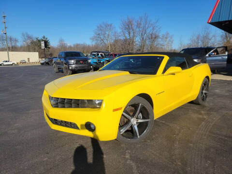 2012 Chevrolet Camaro for sale at Cruisin' Auto Sales in Madison IN