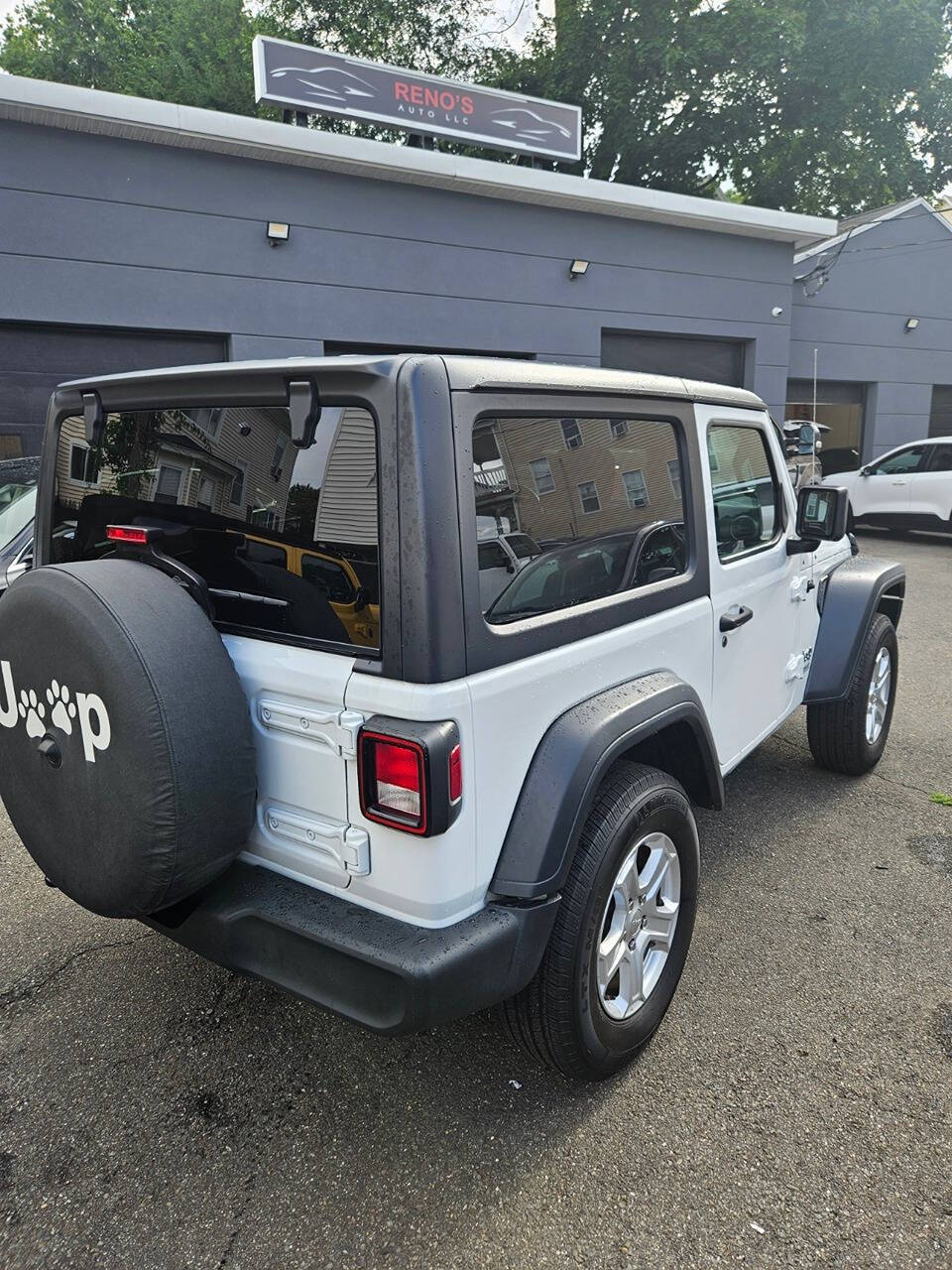 2020 Jeep Wrangler for sale at RENOS AUTO SALES LLC in Waterbury, CT