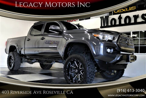 2017 Toyota Tacoma for sale at Legacy Motors Inc in Roseville CA