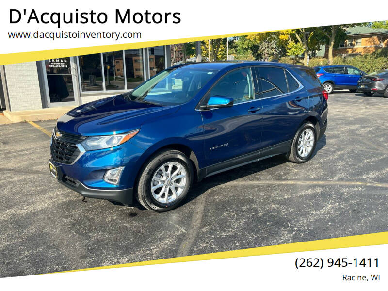 2020 Chevrolet Equinox for sale at D'Acquisto Motors in Racine WI
