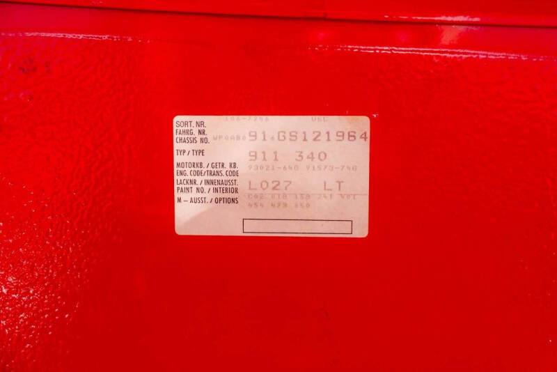 1986 Porsche 911 Carrera
