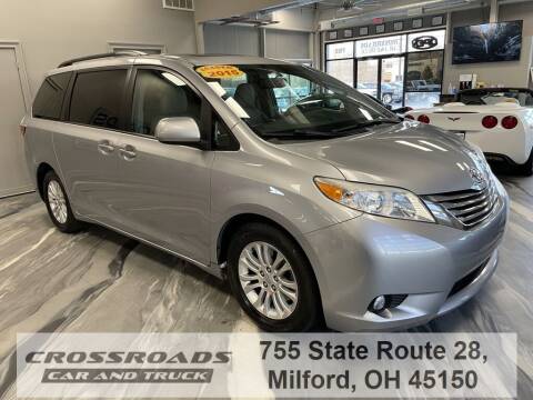 2015 Toyota Sienna for sale at Crossroads Car & Truck in Milford OH