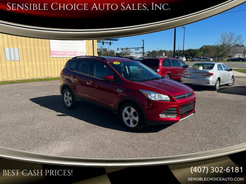 2016 Ford Escape for sale at Sensible Choice Auto Sales, Inc. in Longwood FL