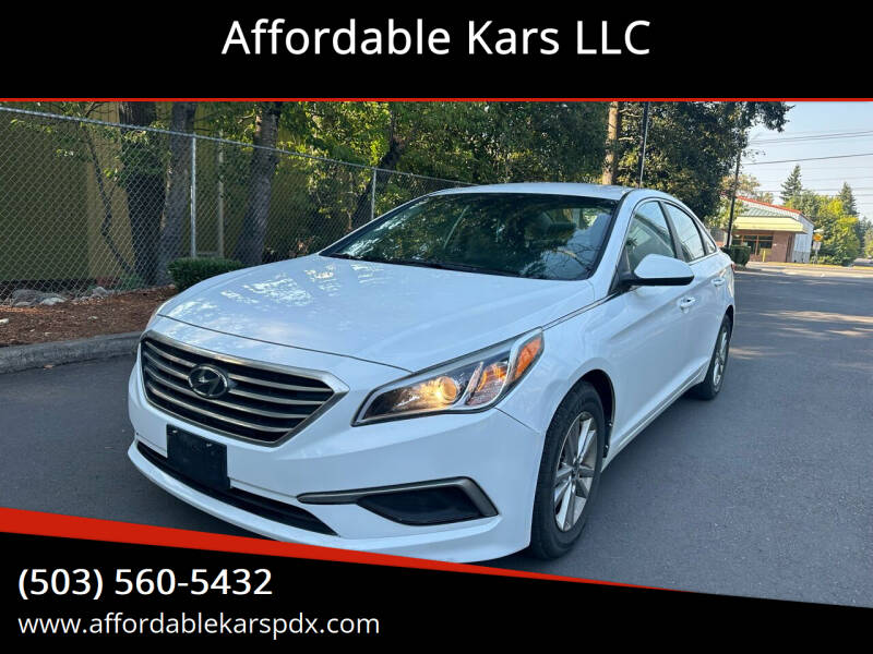 2016 Hyundai Sonata for sale at Affordable Kars LLC in Portland OR