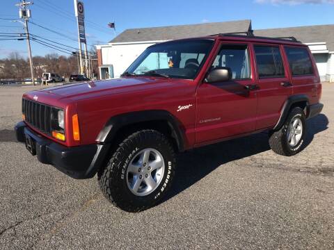 1998 Jeep Cherokee for sale at D'Ambroise Auto Sales in Lowell MA