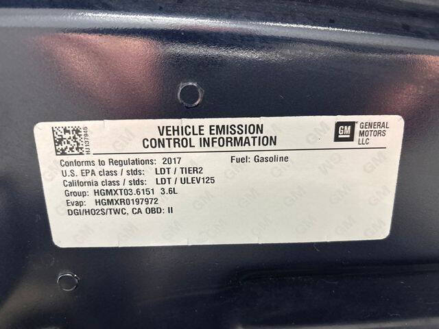 2017 Chevrolet Traverse Premier