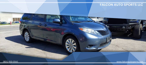 2014 Toyota Sienna for sale at Falcon Auto Sports LLC in Murray UT
