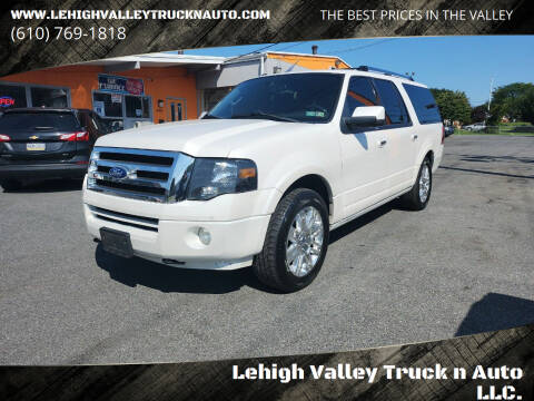 2012 Ford Expedition EL for sale at Lehigh Valley Truck n Auto LLC. in Schnecksville PA