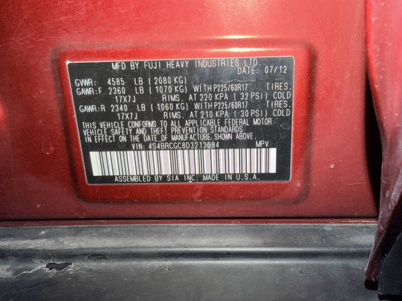 2013 Subaru Outback 2.5i Premium