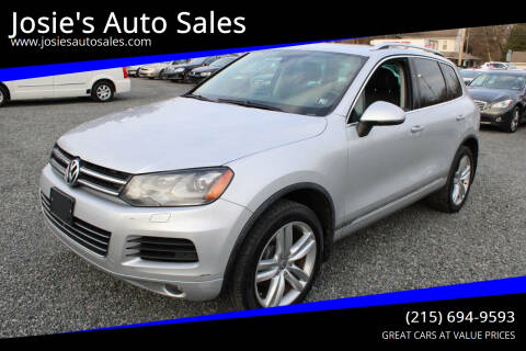2014 Volkswagen Touareg for sale at Josie's Auto Sales in Gilbertsville PA
