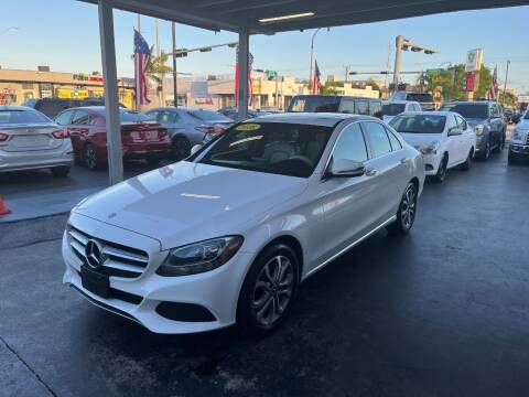 2018 Mercedes-Benz C-Class for sale at American Auto Sales in Hialeah FL