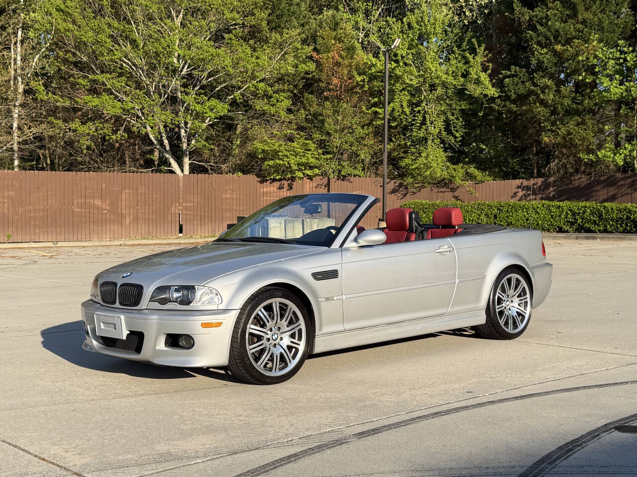 Silver 2004 BMW M3 Base Convertible 2dr Convertible 1
