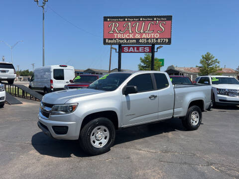 2018 Chevrolet Colorado for sale at RAUL'S TRUCK & AUTO SALES, INC in Oklahoma City OK