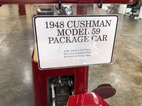 1948 Cushman Model 59 Package Car